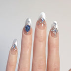 Handmade press-on nails Gem