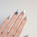Handmade press-on nails Gem