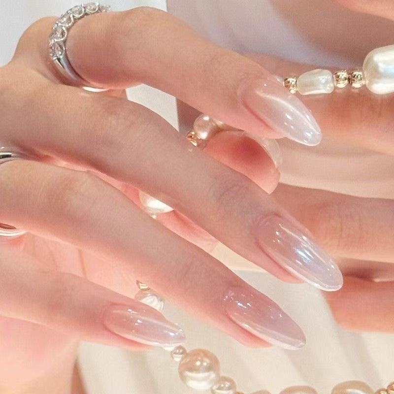 Handmade press-on nails Haily’s Style free shipping