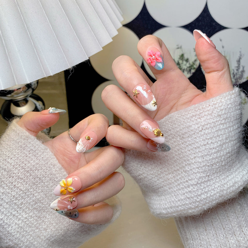 Ocean Ombre 3D Floral