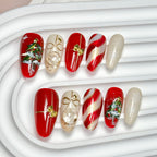 Christmas tree cat eye