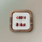 2026 New Year & Christmas 3D Apple Press-On Nails | Handmade Customizable | Festive Luxury Nail Set