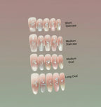 New style dopamine cat eye handmade press-on nails customizable