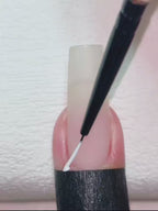 Handmade press-on nails Sparkling Rhombus