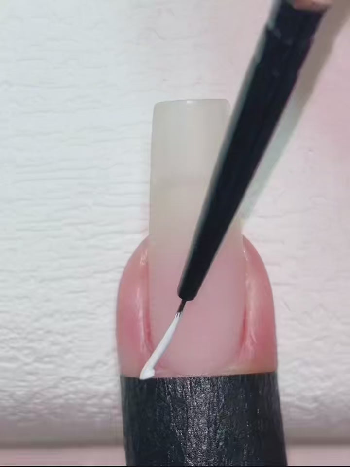 Handmade press-on nails Sparkling Rhombus